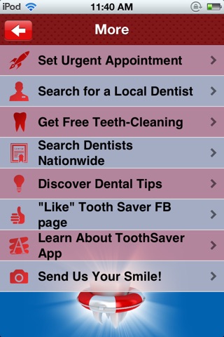ToothSaver screenshot 2