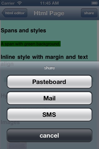 html-Editor screenshot 3