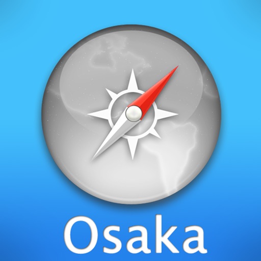 Osaka Travel Map