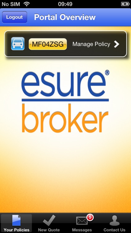 esure brokers My Account