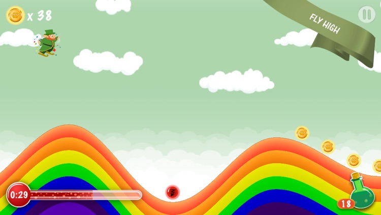 Rainbow Runner Free screenshot-3