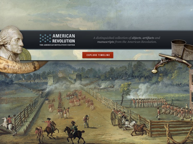 American Revolution Interactive Timeline for iPad(圖1)-速報App