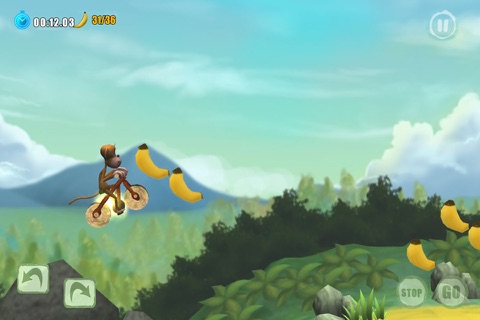 Bike Monkey : Race for Bananas screenshot 3