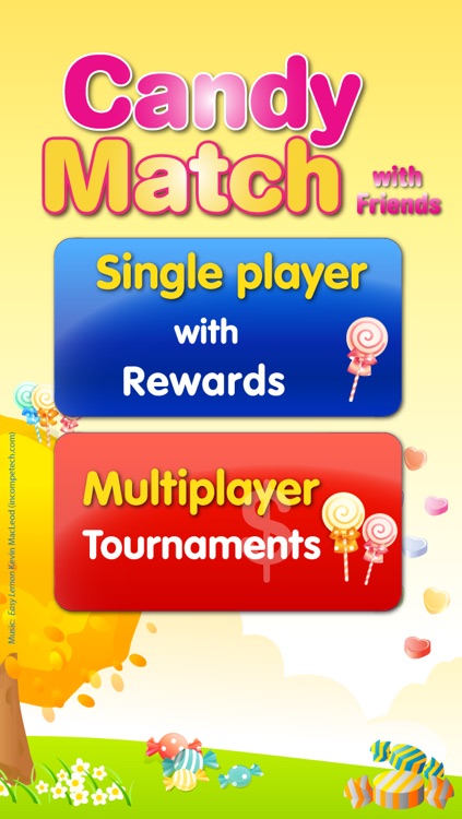 Candy Match with Multiplayer Tournaments