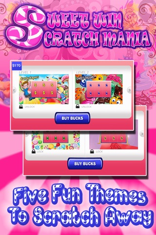 Sweet Win Scratch Mania - Exciting Big Win Lotto Scratcher Cards screenshot 2
