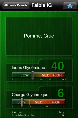 A Low GI Diet - Glycemic Index Search screenshot 2