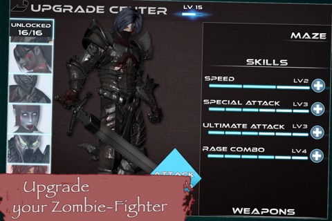 Beyond Fighting 2 - Undead Warriors screenshot 2