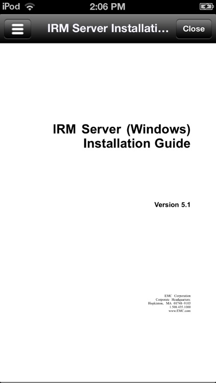 EMC Documentum IRM screenshot-3