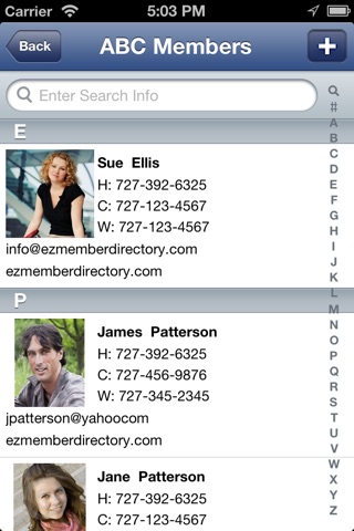 EZ Member Directory screenshot 3