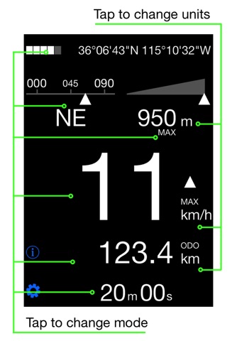 Dashometer-Lite GPS Dashboard screenshot 2