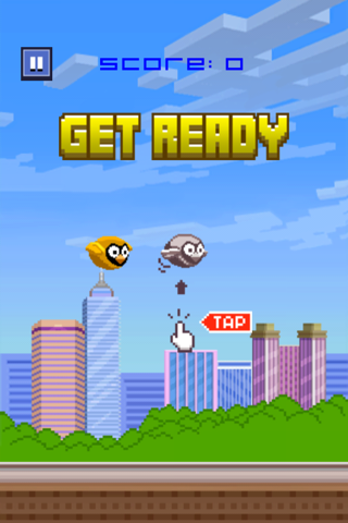 Brave Splashy Bird - a jumpy fish fly floppy game screenshot 2