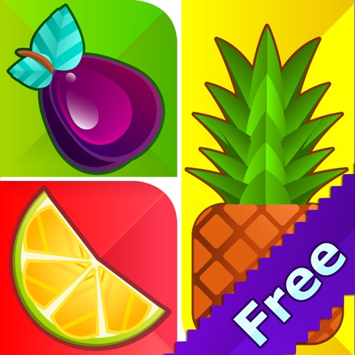 Guess The Fruit 1 Pic 1 Word Logo Puzzle Game – Fun Icon Quiz Up For Kids FREE iOS App