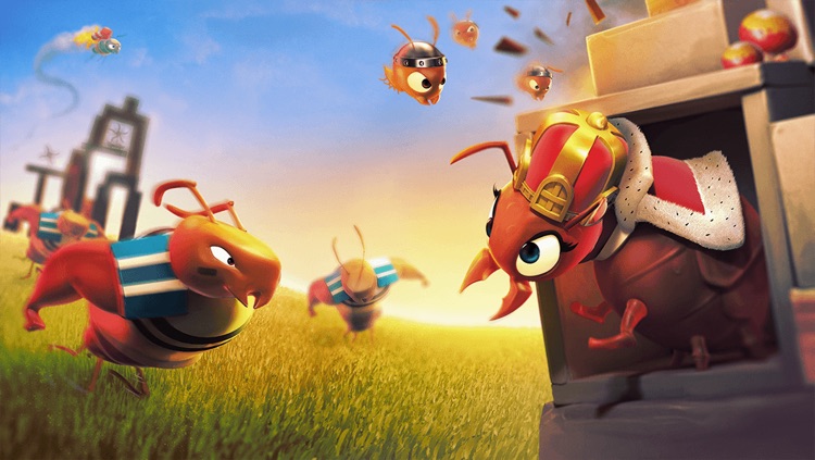 Clash of Angry Ants Free - Multiplayer screenshot-4