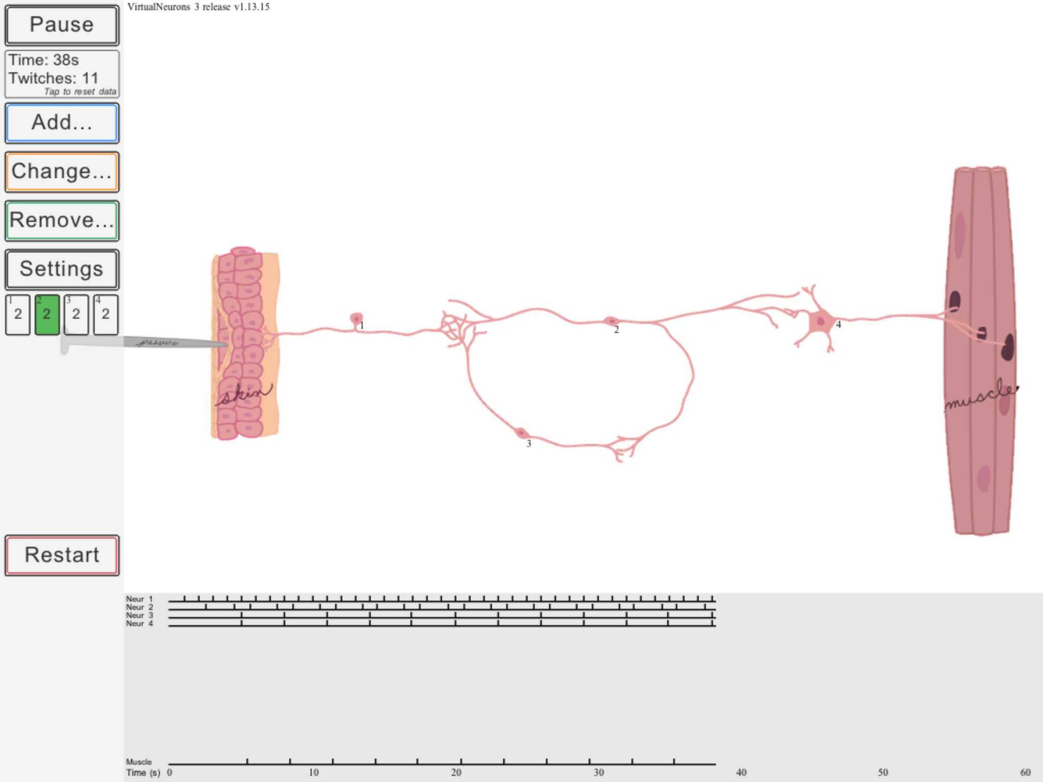 Virtual Neurons 3.1 screenshot 2