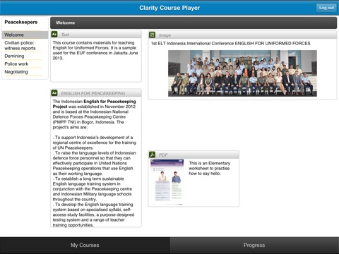Clarity Course Player screenshot 3