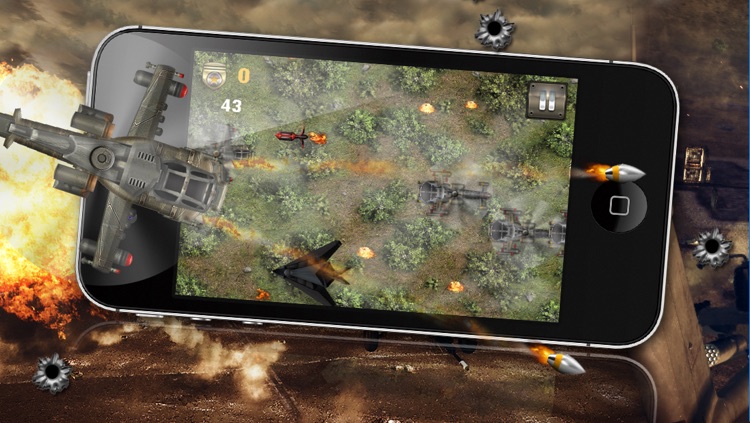Angry Battle Choppers - A Helicopter War Game! screenshot-3