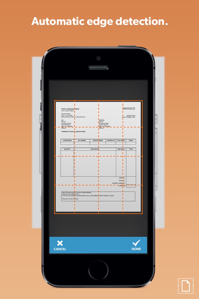 Travelscan - Turn your iPhone into a pocket-sized PDF scanner screenshot 2