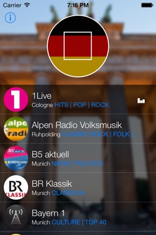 Deutschland Radio - Hör deutsche Radiosendern, Musik und Live-Nachrichten screenshot 3