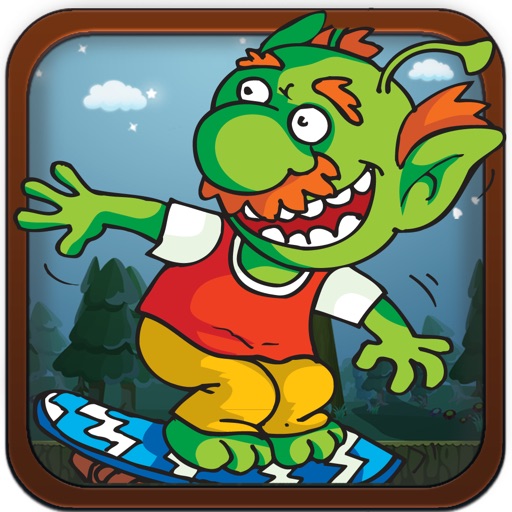 A Monster True Skate Dash - Tiny Kid-s High Skater Free Game-s Icon