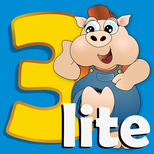 The 3 little pigs - Cards Match Game - Jigsaw Puzzle - Book (Lite) iOS App