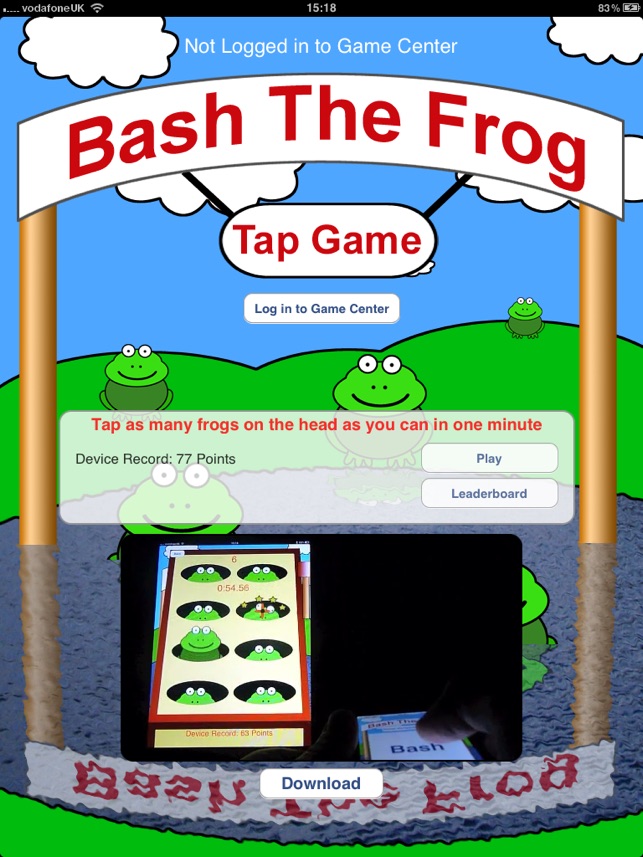 Bash The Frog HD - Tap Game(圖1)-速報App