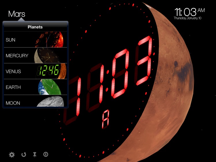 Planet Clocks 3D screenshot-3