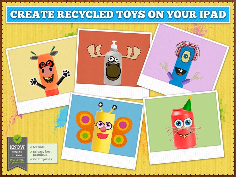 Recycling Workshop - design and create toys from recycled materials - Premium