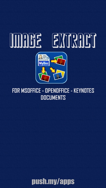 Image Extract for MSOffice - OpenOffice - Keynotes