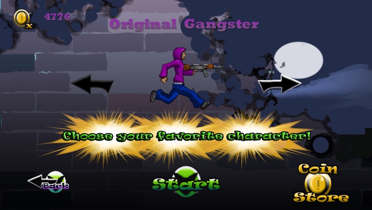 Gangsters vs Aliens - Free Cool Shooting Runner Game