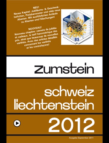 Zumstein, the catalogue for stamp collectors screenshot 4