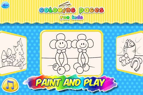 Coloring Pages for Kids - Color Book Painting Games for Girls & Boys screenshot 2