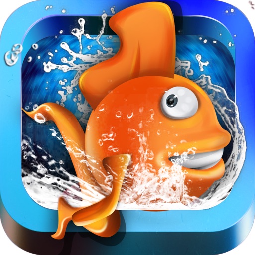 A Happy Fish in Candy Sea Water World Aquarium PRO icon