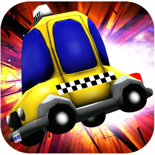 Angry Cabbie Pro - Taxi cabbie pick up passengers on a crazy smash race Icon