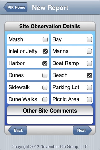 Pollution Incident Report screenshot 3