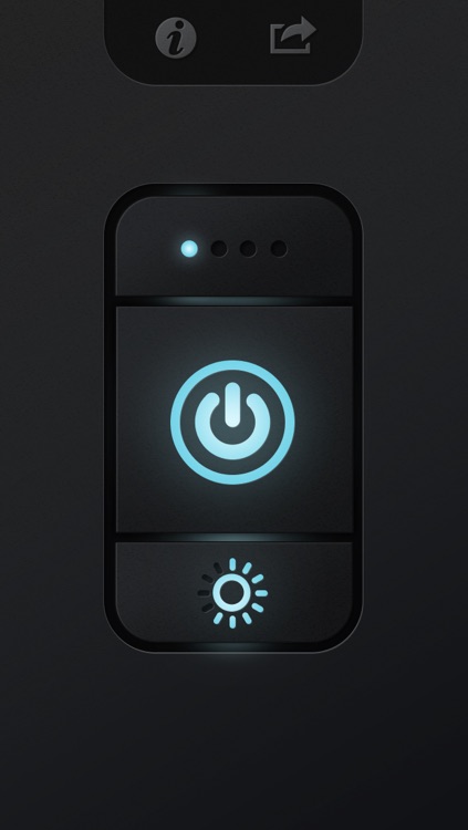myLite LED Flashlight & Strobe Light for iPhone and iPod - Free screenshot-4