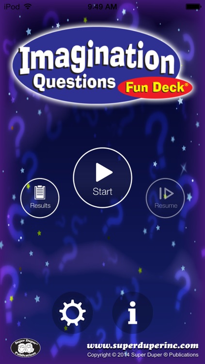 Imagination Questions Fun Deck