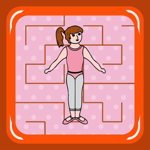 Ballerina Dancer Maze (find the shoes) Icon