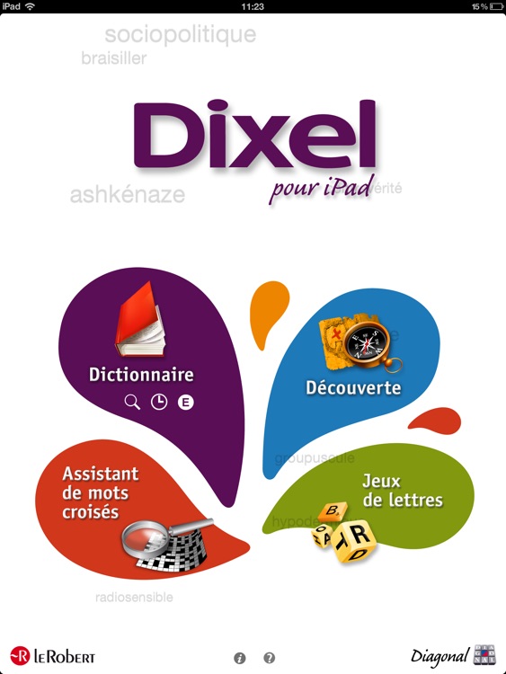 Dictionnaire Le Robert pour iPad