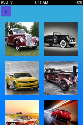 Car Scramblers - a tile puzzle with pictures of automobiles screenshot 2