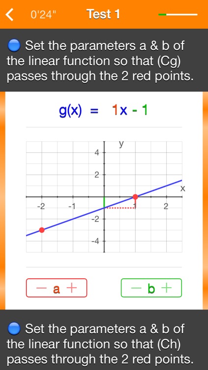 Functions f(x) = ax+b screenshot-4
