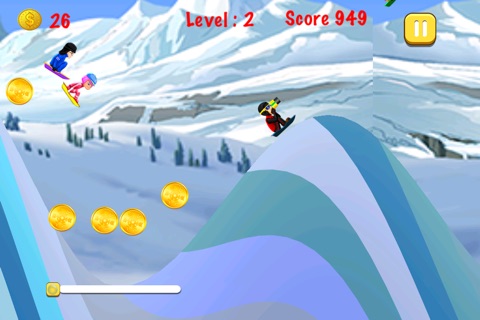 Girl Power Snow Slide - Beat the boys on the Mountain! screenshot 2