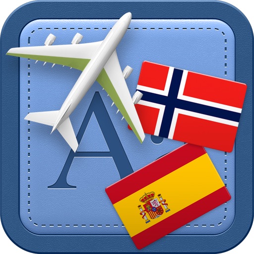 Traveller Dictionary and Phrasebook Norwegian - Spanish icon