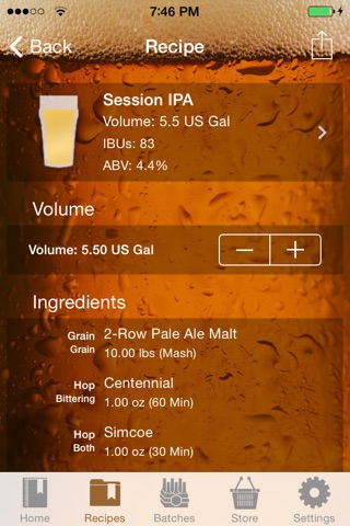 Home Brew Journal screenshot 3