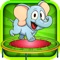 Baby Elephant Trampoline Adventure Pro