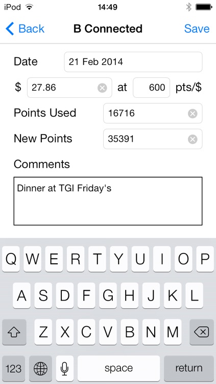 Casino Comp: slot point tracker for Las Vegas players clubs screenshot-3
