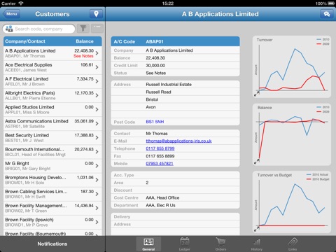 eXchequer365 for iPad screenshot 3