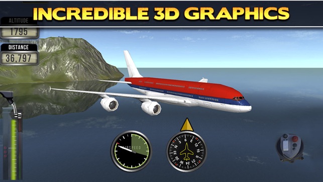 3D Plane Flying Parking Simulator Game - Real Airplane Drivi(圖4)-速報App