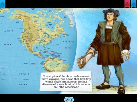 Christopher Columbus - Have fun with Pickatale while learning how to read. screenshot 4