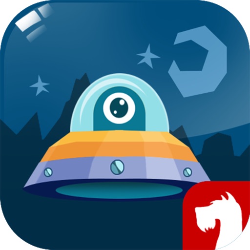 Bouncy UFO icon