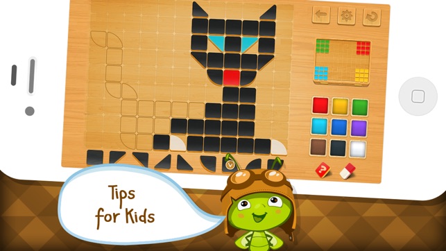 Mosaic Tiles - Art Puzzle Game for Schools by A+ Kids Apps &(圖3)-速報App